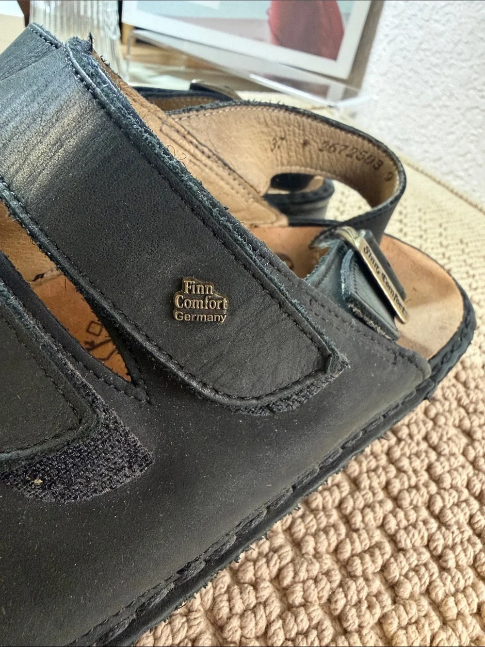 Finn Comfort Triple Adjustable Straps | Made in Germany EU 37